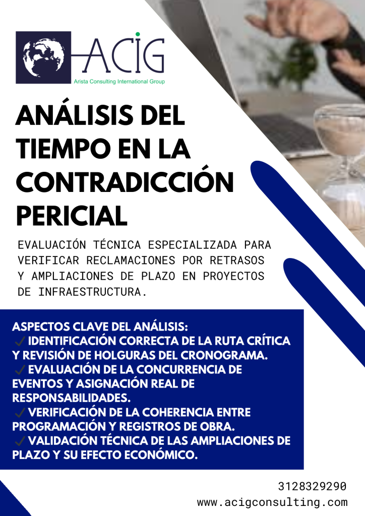 analisis del tiempo en contradicción pericial
