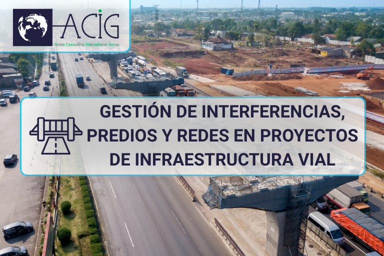 Gestión de interferencias, predios y redes en proyectos de infraestructura vial