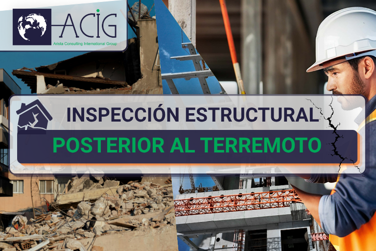 La Inspección estructural posterior al terremoto es uno de las procesos fundamentales para emitir un diagnóstico del estado de las edificaciones.