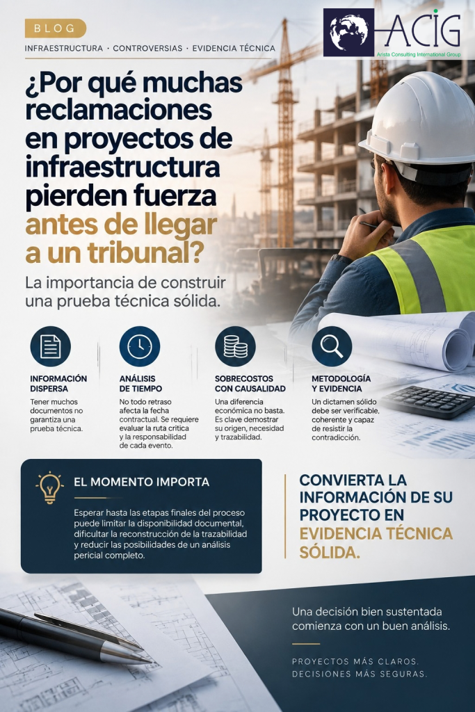 Una prueba técnica sólida, puede marcar la diferencia entre una reclamación argumentada y una reclamación técnicamente sustentada.